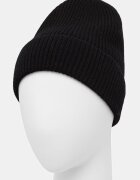 Medicine шапка beanie дамска от мериносова вълна черна