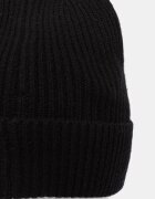 Medicine шапка beanie дамска от мериносова вълна черна