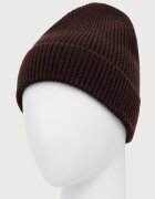 Medicine шапка beanie дамска от мериносова вълна кафява