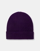 Medicine шапка beanie дамска от мериносова вълна виолетова