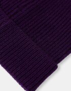 Medicine шапка beanie дамска от мериносова вълна виолетова