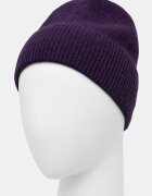 Medicine шапка beanie дамска от вълна виолетова