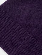 Medicine шапка beanie дамска от вълна виолетова