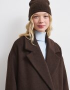 Medicine шапка beanie дамска с вълна кафява