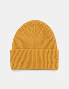 Medicine шапка beanie дамска с вискоза жълта