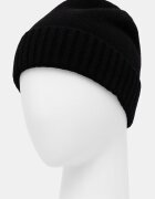 Medicine шапка beanie мъжка от мериносова вълна черна