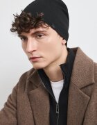 Medicine шапка beanie мъжка от памучна материя черна