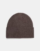 Medicine шапка beanie мъжка от вълна бежова