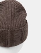 Medicine шапка beanie мъжка от вълна бежова