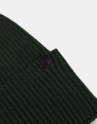 Medicine шапка beanie мъжка с вискоза зелена