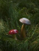 Medicine Стояща декорация в червено