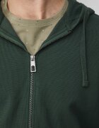 Medicine суичър с цип и качулка мъжки памук с еластан зелен
