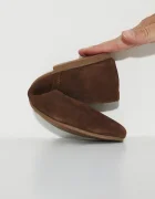 Medicine Велурени балеринки в кафяво