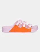 Melissa Чехли COZY STRIPES AD в розово M 35943 BC956
