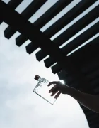 memobottle Бутилка за вода Original A6 375 ml в прозрачен цвят