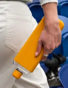 memobottle Бутилка за вода Original Slim 450 ml в оранжево