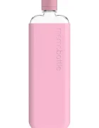 memobottle Бутилка за вода Original Slim 450 ml в розово