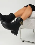Mexx Боти KIMBERLY GLAD в черно с равна подметка MI001700853W