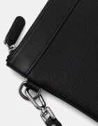 Michael Kors чанта през рамо мъжка от кожа черна 33S9MGYU2L