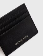 Michael Kors Кожен калъф за карти мъжки в черно