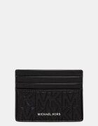 Michael Kors Кожен калъф за карти в черно 39R6SHDD2L