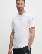 Michael Kors Памучна тениска в бяло с апликация CT4524E1V2