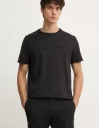 Michael Kors Памучна тениска в черно с апликация CF4529H1V2