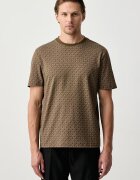 Michael Kors тениска мъжка от памук зелена CS5529A5KS