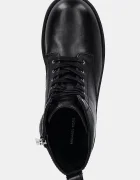 Michael Michael Kors Боти Lyle в черно с равна подметка 40F5LYFB7L.001