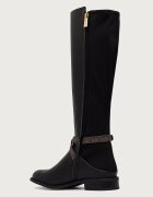 Michael Michael Kors ботуши под коляното дамски Rachel Flat Boot черни 40F6RCFB6L.007
