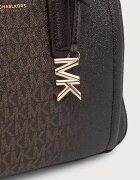 Michael Michael Kors чанта crossbody дамска от имитация на кожа LAILA кафява 30F6G9IS1B