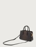 Michael Michael Kors чанта crossbody дамска от имитация на кожа LAILA кафява 30F6G9IS1B
