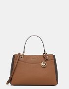 Michael Michael Kors чанта crossbody дамска от имитация на кожа May кафява 30T6GX5L8B