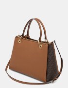 Michael Michael Kors чанта crossbody дамска от имитация на кожа May кафява 30T6GX5L8B