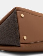 Michael Michael Kors чанта crossbody дамска от имитация на кожа May кафява 30T6GX5L8B