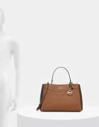 Michael Michael Kors чанта crossbody дамска от имитация на кожа May кафява 30T6GX5L8B