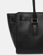 Michael Michael Kors чанта tote дамска от кожа черна 30F5GNXT0L