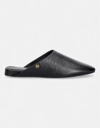 Michael Michael Kors чехли сабо дамски от кожа Cady Mule черни 40T6CDFP1L.001