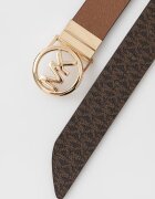 Michael Michael Kors двустранен колан дамски от имитация на кожа кафяв 558725