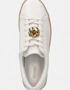 Michael Michael Kors Keaton Lace Up маратонки дамски от кожа бели 43T6KTFS1L.165