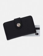 Michael Michael Kors Кожен портфейл в черно 32S6G17F8L