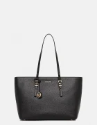 Michael Michael Kors Кожена чанта QUINN в черно 30T5GQNT9L