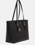 Michael Michael Kors Кожена чанта QUINN в черно 30T5GQNT9L