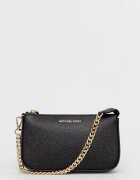 Michael Michael Kors Кожена чанта в черно