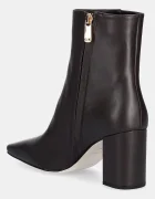 Michael Michael Kors Кожени боти Elise в кафяво с дебел ток 40T5ELME5L.251