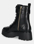 Michael Michael Kors Кожени кубинки Mandy в черно с платформа 40T5MAFE5L.001