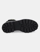 Michael Michael Kors Кожени кубинки Mandy в черно с платформа 40T5MAFE5L.001