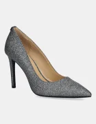 Michael Michael Kors Кожени обувки с тънък ток Alina в сребристо 40F5HNHP1M.041