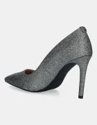 Michael Michael Kors Кожени обувки с тънък ток Alina в сребристо 40F5HNHP1M.041
