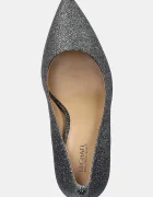 Michael Michael Kors Кожени обувки с тънък ток Alina в сребристо 40F5HNHP1M.041